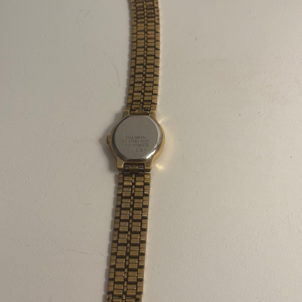 Vintage Seiko Quartz Women’s Gold Tone Watch – Japan Movt – Not Working / Parts - Picture 8 of 9